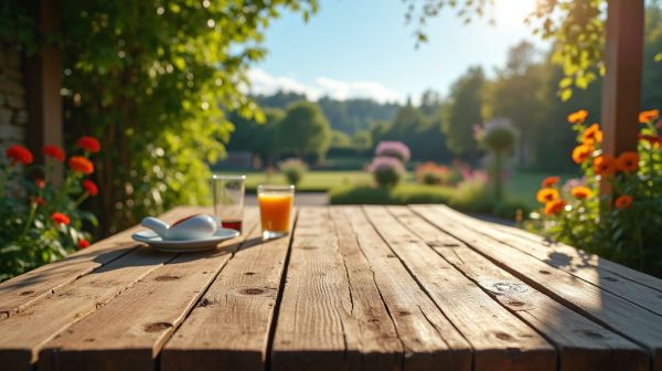 Des tables basses extérieur pour des moments inoubliables